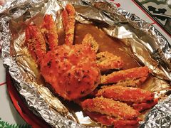 炭火焗帝王蟹-辉记炭烧海鲜大排档·老字号(福田店)