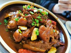 砂锅猪脚焖黄豆-9家湘菜(上南路店)