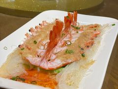 蒜蓉粉丝蒸对虾-大鸽饭(岗顶店)