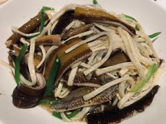 茭白炒鳝丝-玫瑰厅上海菜(兴国路店)