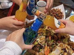 -东来菜馆•手抓海鲜家常菜•海鲜锅贴(鸽子窝店)