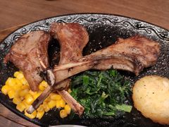 烘烤羊排三根-萨莉亚意式餐厅(杭州滨江天街店)