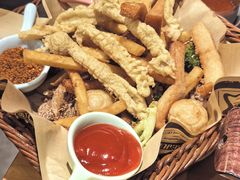 炸货拼盘-脂肪-家庭厨房(莫愁店)