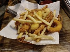 炸炸拼盘-miss密斯韩餐(平阳景苑店)