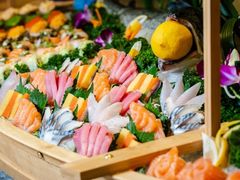 -大中华希尔顿酒店-念自助餐·海南美食·三文鱼