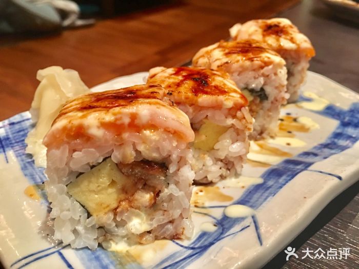 小山日本料理(三里屯店)焦糖三文鱼卷图片 - 第3张