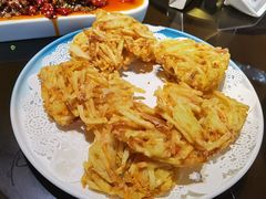 蔬菜土豆饼-驿舍·民國老营房院子私房菜(科学会堂店)