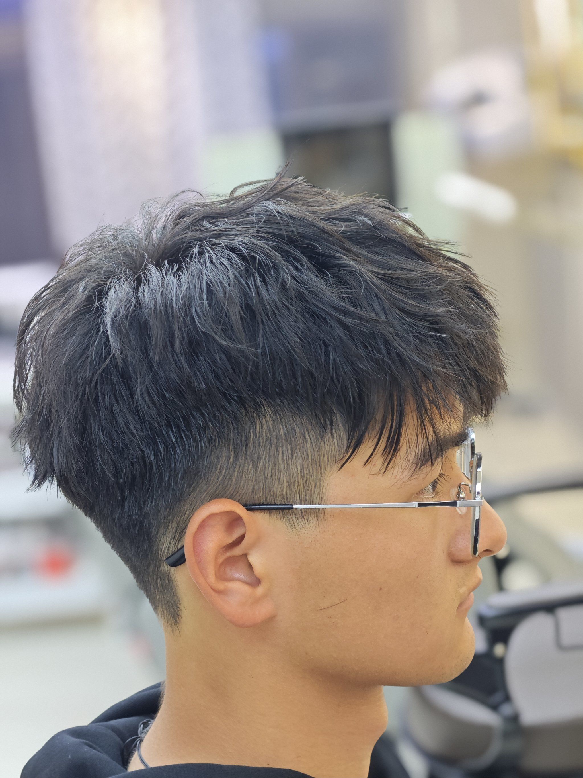 修剪新男士发型