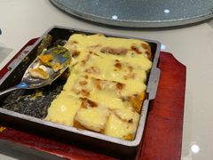 -海派美食·家宴海鲜青岛菜·石锅鲽鱼头(东方城店)