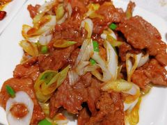 葱爆牛肉-弘雅饭店