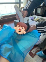 -慧婴轩婴儿理胎发胎毛笔胎毛画手足印(通州店)