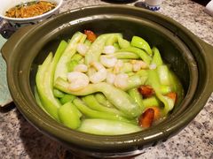 虾仁玉带丝瓜-南京大牌档(楚河汉街凯德1818店)