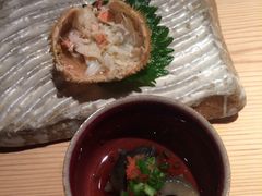 朝鲜毛蟹和活海参-然寿司(郎园vintage店)