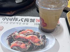 -草家酱蟹炭火烤肉店(珲春南路二店)