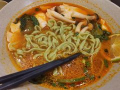 招牌酸汤鱼抹茶面-théATRE茶聚场·餐厅(环球金融中心店)