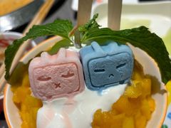 芒果奶盖冰沙-生活如沸·顺德水牛奶火锅(大学路店)