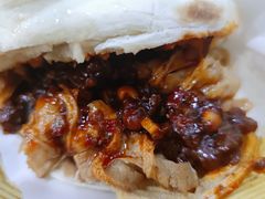 花干鸡蛋酱辣子夹馍-张兴邦擀面皮(禧悦里店)