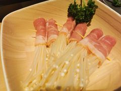 培根金针菇卷-新石器烤肉(百联川沙店)