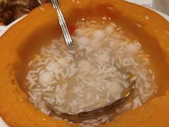 南瓜酒酿小圆子-玫瑰厅上海菜(兴国路店)