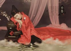 点击看大图 -后宫·古装汉服京剧儿童亲子全家福摄影
