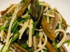 茭白炒鳝丝-玫瑰厅上海菜(兴国路店)