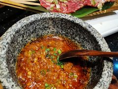 石锅蒜香牛肉糜-虎丸烧肉(新大陆广场店)