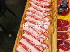 一米长盘牛五花-犟牛家·榴莲烤肉(五棵松店)