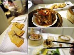 鸡絲炸春卷 + 豉汁蒸凤爪-七哥港式茶餐厅(亮马桥总店)
