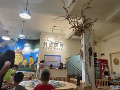 大堂-竹语饭香·原生态农庄·烧鸡·竹筒饭·河鲜(森林海白水寨店)