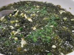 本地紫菜杂鱼汤-杨梅坑渔村海鲜餐厅