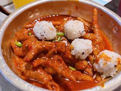 辣烤鸡爪-富乐满韩国正宗炸鸡韩国料理(虹泉路店)