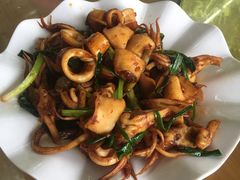 酱爆鱿鱼筒-明记海鲜大排档(巽寮湾店)
