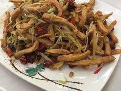 干煸鱿鱼-北戴河庆山饭店·海鲜砂锅粥(北戴河黑石路店)
