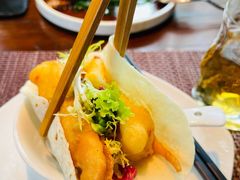爆浆芝士炸鱼煎饼-肴约·花园式餐厅(湖里店)