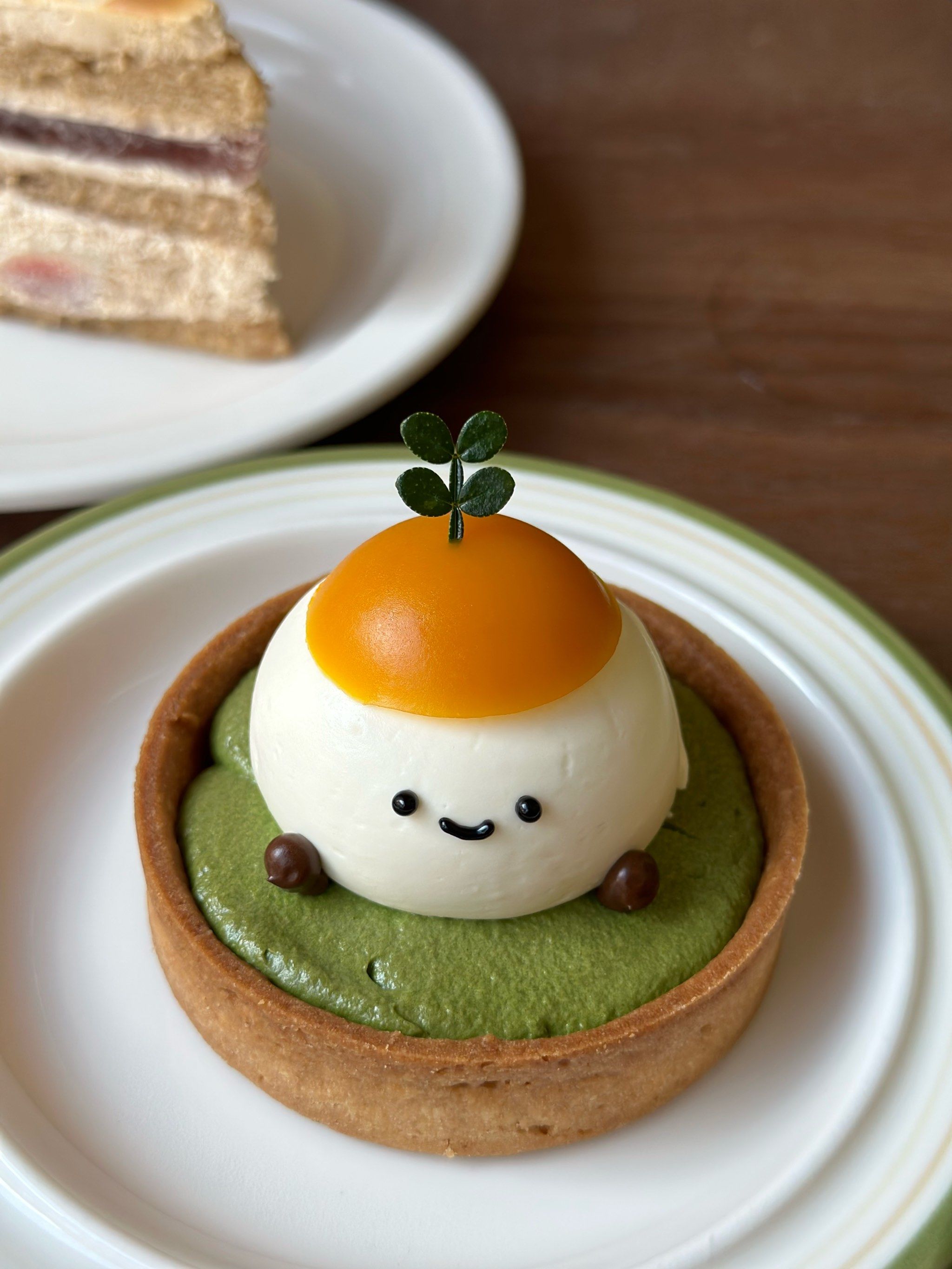 今天的甜点好可爱啊!