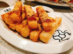 红糖糍粑-大龙燚火锅