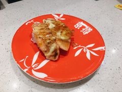 蛋黄酱火炙三文鱼-京樽回転寿司(奥林匹克店)