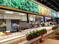 自助取餐区-蓝白自选餐厅(烟大店)