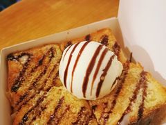 香草冰淇淋厚吐司-阿信厚吐司(曾厝垵店)