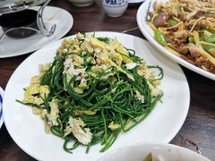 沙葱炒蛋-清真·伊清阁餐厅