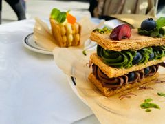 抹茶巧克力拿破仑-私人做法(苹果社区店)