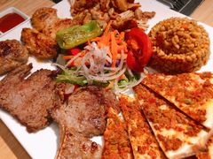 宫廷烤肉拼盘-伊斯坦布尔土耳其清真咖啡餐厅