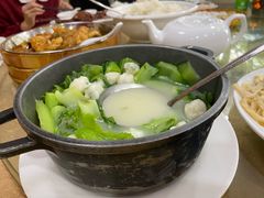 芥菜墨鱼丸-湛电乡下鸡饭店(新香洲店)