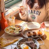真的很难不爱这家街头意式餐厅🍴超有氛围☀️