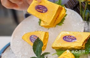 Foie Gras Ice Cream Brick