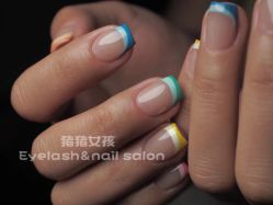 点击看大图 -猪猪女孩日式美睫美甲