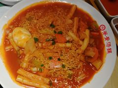 拉面炒年糕-韩香福脊骨汤锅(上杭路店)