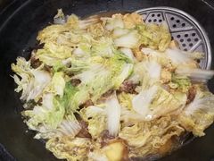 -粘豆包柴火铁锅炖