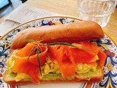 三文鱼三明治-Alimentari早午餐(安福路店)