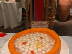 南瓜酒酿小圆子-玫瑰厅上海菜(兴国路店)